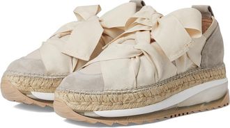 Free People Chapmin Espadrille Sneakers Womens Shoes Ivory : EU 41 (US Womens 11) M, Suede