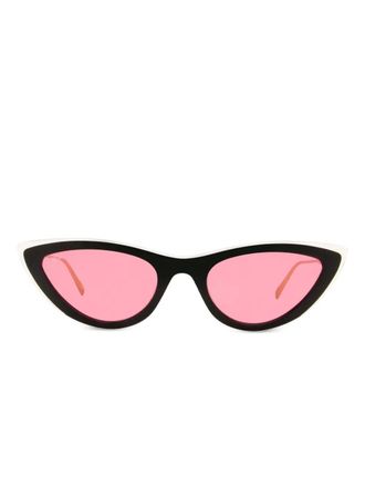 MCM Occhiali da sole cat-eye - Nero