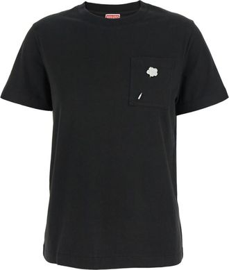 Kenzo Black Logo Crew Neck T-Shirt