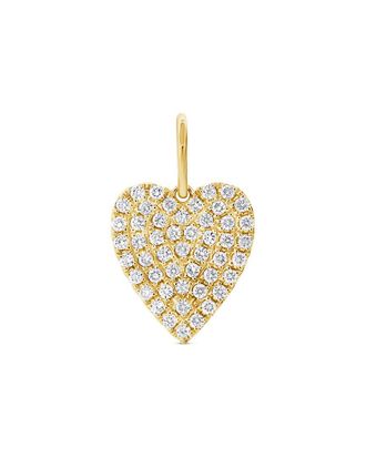 Sabrina Designs 14K 0.47 Ct. Tw. Diamond Heart Necklace