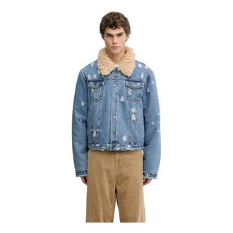Daily Paper Clothing Hombre, Chaquetas, Azul, Talla: L