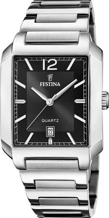Festina F20677-4 Mens On The Square Watch - Silver - One Size