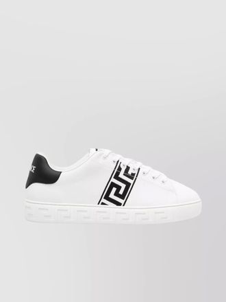 Versace leather low-top sneakers