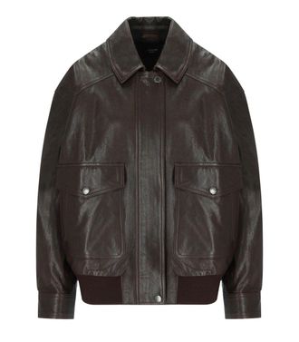 Weekend by Max Mara GIACCA GIGANTE MARRONE MAX MARA WEEKEND