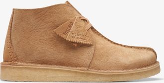 Clarks Mens Deserttrek Hi Light Tan Boots - Brown - Size UK 6.5