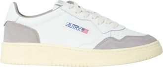 Autry White Medalist Sneakers