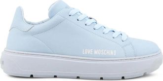 Moschino Dames, Schoenen, Blauw, Maat: 36 EU Leer