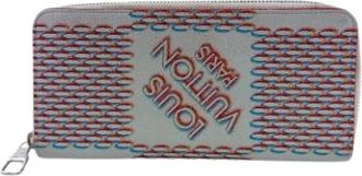 Louis Vuitton Pre-owned Long Wallet (bi-fold) - Heren - Vintage Accessoires - Veelkleurig - ONE Size - Leer - Vintage
