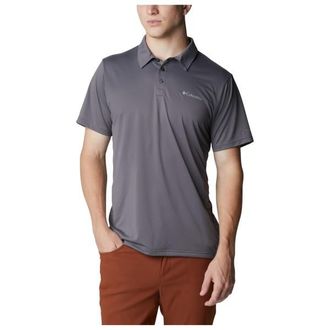 Columbia Columbia Hike Polo Polo-Shirt f&uuml;r Herren | grau