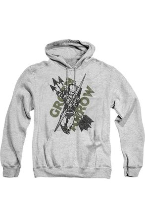 Gildan Justice League of America Archers Arrows Adult Pull Over Hoodie / Hooded Sweatshirt