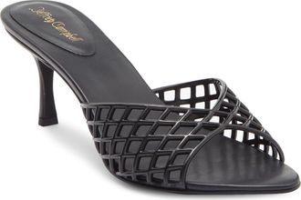 Jeffrey Campbell Seablue Jelly Slide Sandal in Black at Nordstrom, Size 5.5