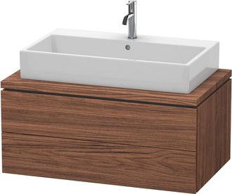 Duravit Armario Consola Bajo L-cube 400x920x547mm Nogal Oscuro