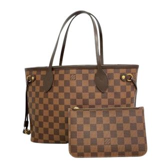 Louis Vuitton Pre-owned Tote Bags, female, Brown, Size: ONE SIZE Pre-owned Neverfull PM Tote Bag