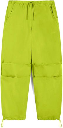 Freddy Pantaloni parachute pants in popeline con coulisse sul fondo