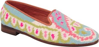By Paige BY PAIGE Needlepoint Paisley Flat in Preppy Paisley at Nordstrom, Size 6.5