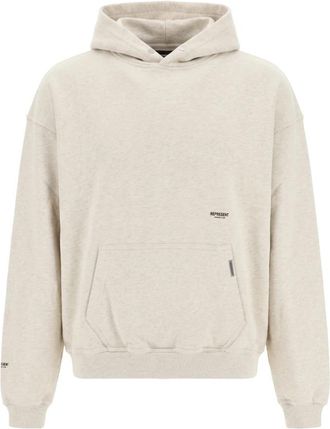 Represent Micro Owners Club Hoodie - Heren - Hoodies - Beige - M - Katoen - Hoodies & sweatvesten