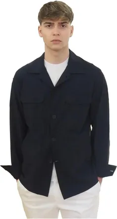 AT.P. CO Hombre, Chaquetas, Azul, Talla: L