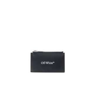 Off-white Heritage Card Case - Heren - Accessoires - Zwart - Maat: ONE Size Zijde
