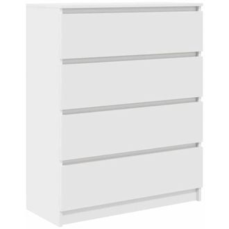 vidaXL Aparador Madera De Ingenier&iacute;a Blanco 80x35x99 Cm Vidaxl