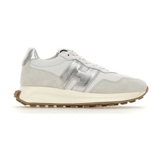 Hogan H641 Sneakers - Dames - Sneakers - Wit - 40 EU - Katoen - Schoenen