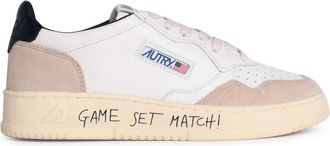 Autry Sneaker di lear bianchi medaglia bassa