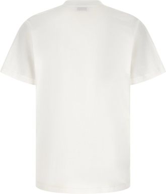 Moschino Logo-Print Cotton T-shirt - White