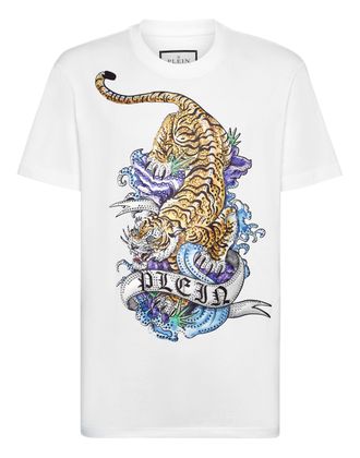 Philipp Plein T-Shirt Ronde Hals Tattoo