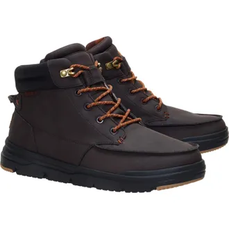 Hey Dude HEYDUDE Bradley II Classic Polyurethaan Heren Chocolade Torte/Multi Enkellaarzen