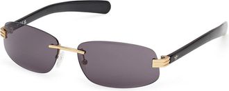 adidas OR0130 31A Mens Sunglasses Gold Size 61