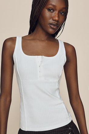 Maeve Square-Neck Tank Top