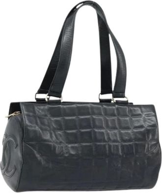 Chanel Pre-owned Handbags, female, Black, Size: ONE SIZE Pre-owned Vintage Hand Bag