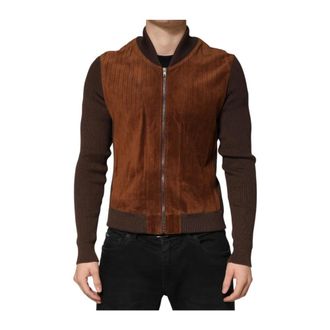 Dolce & Gabbana Hombre, Chaquetas, Marr&oacute;n, Talla: L