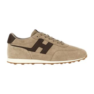 Hogan H699 Sneakers - Heren - Schoenen - Beige - Maat: 40 1/2 EU Zijde