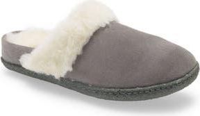 Sorel Nakiska II Faux Shearling Lined Slide Slipper in Quarry Grill at Nordstrom Rack, Size 11