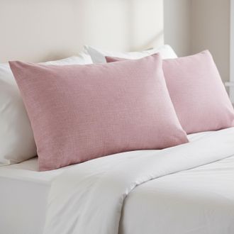 KASANOVA Coppia federe 50x80 cm melange malva