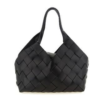 Dragon Diffusion Bolso Tote de Piel Tejida - Bags - Mujer - Negro - ONE SIZE
