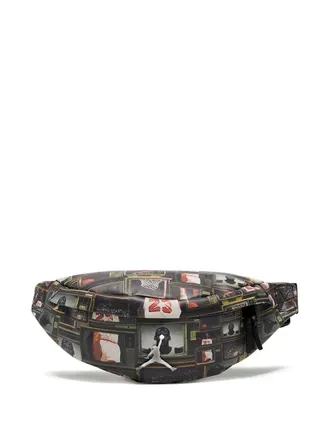 Nike Jordan Jam Borough Gfx belt bag - unisex - Polyurethane/Polyester - One Size - Black