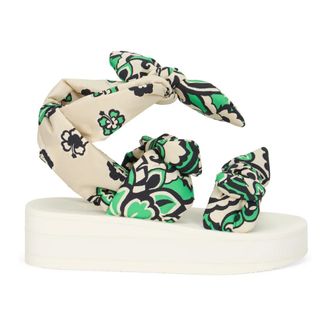 Red Valentino Wedges, female, Multicolor, Size: 10 US Platform Sandal