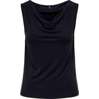 Only Free Life Cowl Neck Sleeveless Top in Black at Nordstrom Rack, Size X-Large