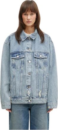 Anine Bing Rory Denim Jacket - Dames - Spijkerjassen - Blauw - S - Denim - Jassen