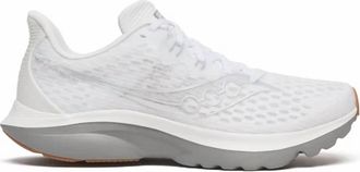 Saucony Mens Kinvara 16 Running Shoes In White Gum