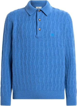 Etro Hombre, Jerseys, Azul, Talla: L