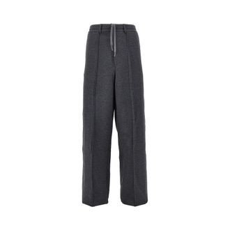 Emporio Armani French terry straight leg pants Man L