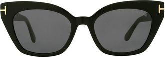Tom Ford Juliette Smoke Cat Eye Ladies Sunglasses FT1031 01A 52