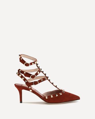 Valentino Garavani Rockstud suede Pumps Female 38.5