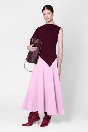 Roksanda Ilincic Two Tone Crepe Oryn Dress in Calliope/pink at Nordstrom, Size 10