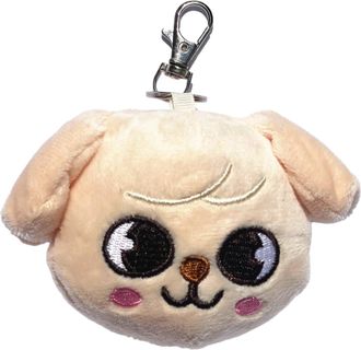 Generic Sk-zoo Plush Keychain STAY Keyring 7 * 9 cm stray-kids Bbokari Jiniret Wolf Chan Leebit Keychain Pendant (Puppym)