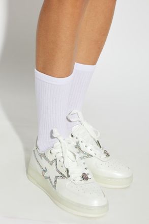 A Bathing Ape Sports Shoes With Logo, Womens, White