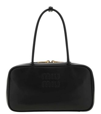 Miu Miu Black Beau Medium Shoulder Bag