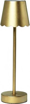 Two's Company Cordless Table Lamp In Gold